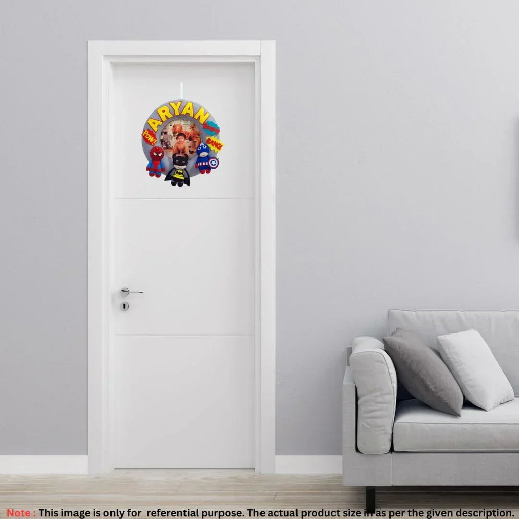 ilearnngrowSuperhero Series Personalised Photo Hoop - Naivri