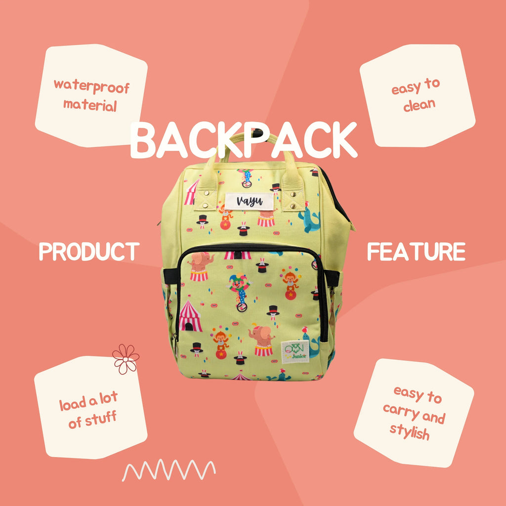 ilearnngrowToddler Personalised Diaper Bag - Naivri