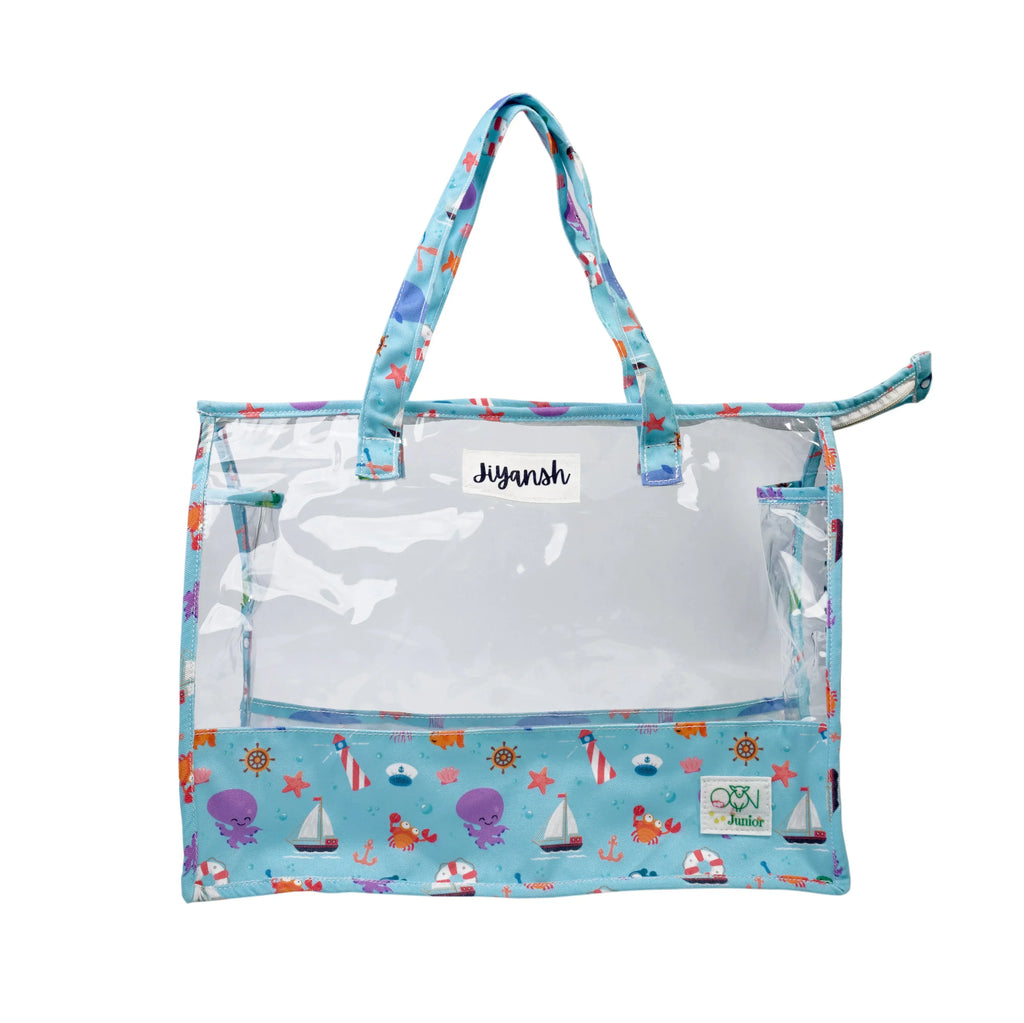 ilearnngrowVersatile Swim/Art Time Personalised Carry Tote - Naivri