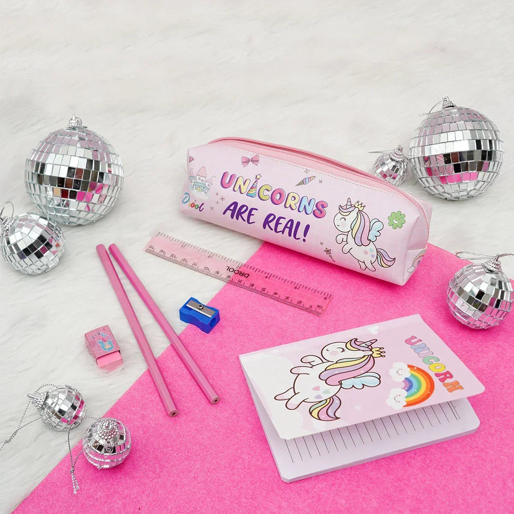 Ilearnnngrow - 11-in 1 Stationary Set - Themes Unicorn - Naivri