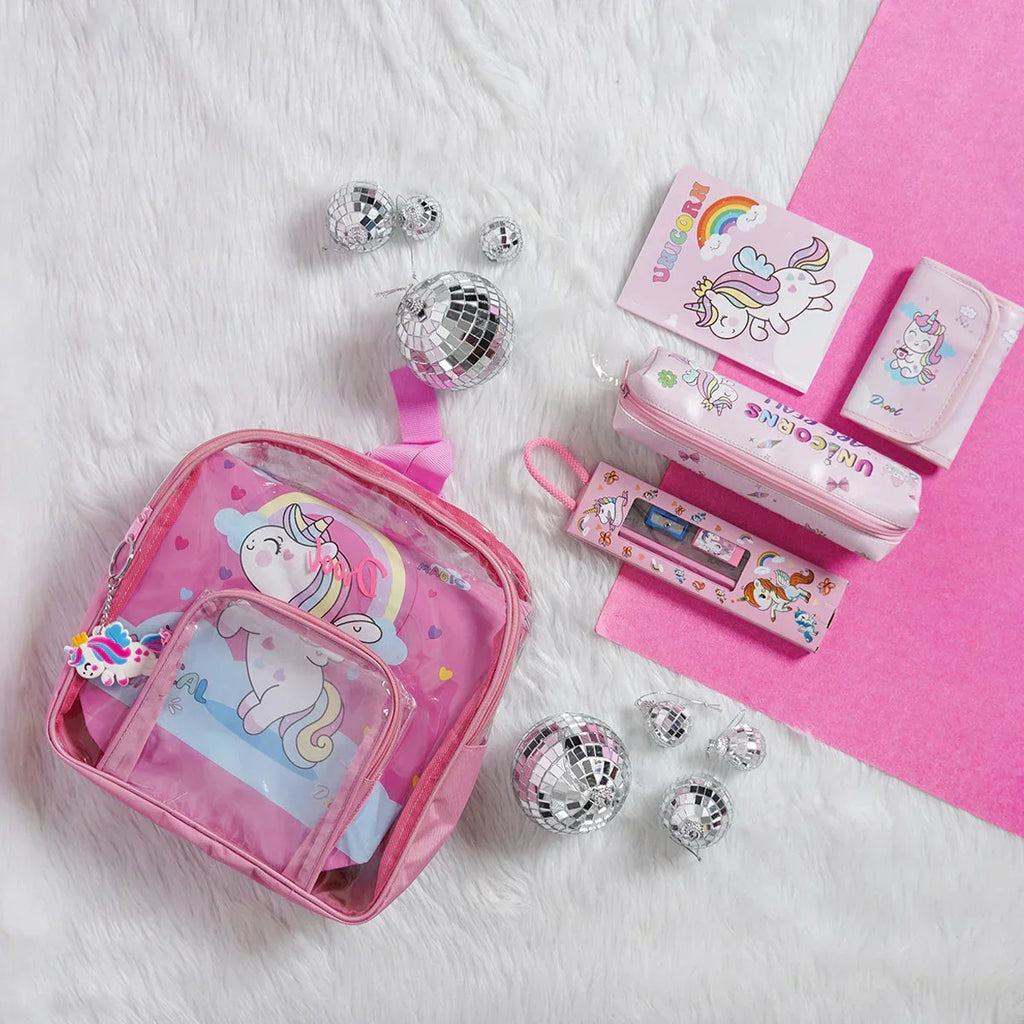 Ilearnnngrow - 11-in 1 Stationary Set - Themes Unicorn - Naivri