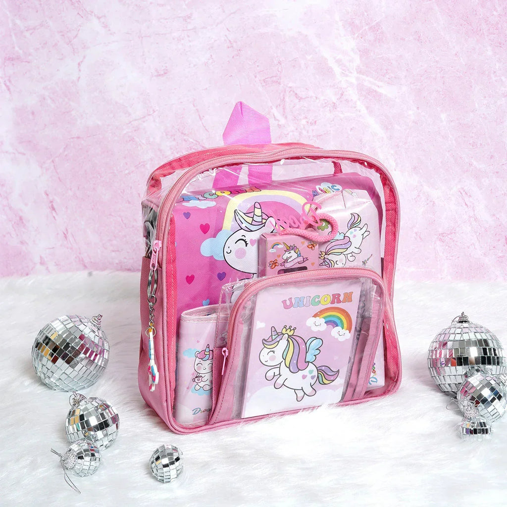 Ilearnnngrow - 11-in 1 Stationary Set - Themes Unicorn - Naivri