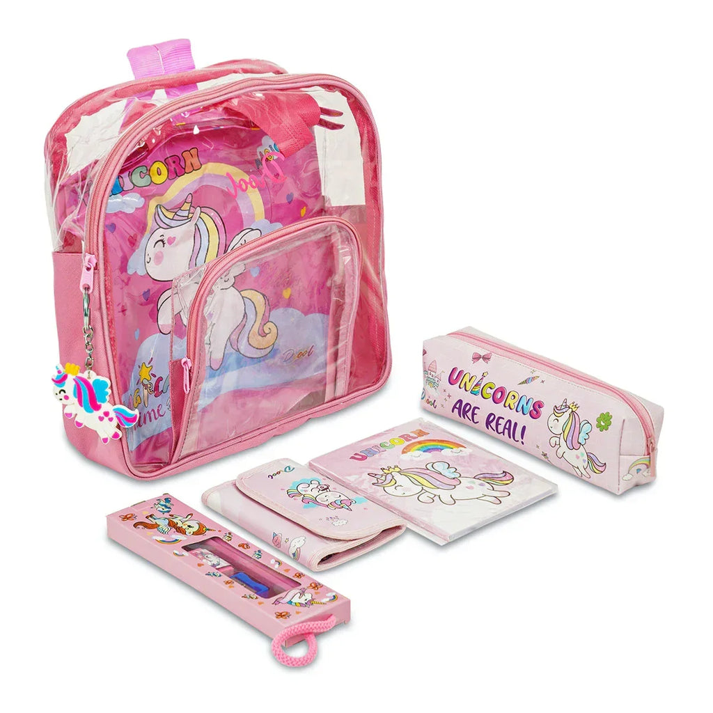 Ilearnnngrow - 11-in 1 Stationary Set - Themes Unicorn - Naivri