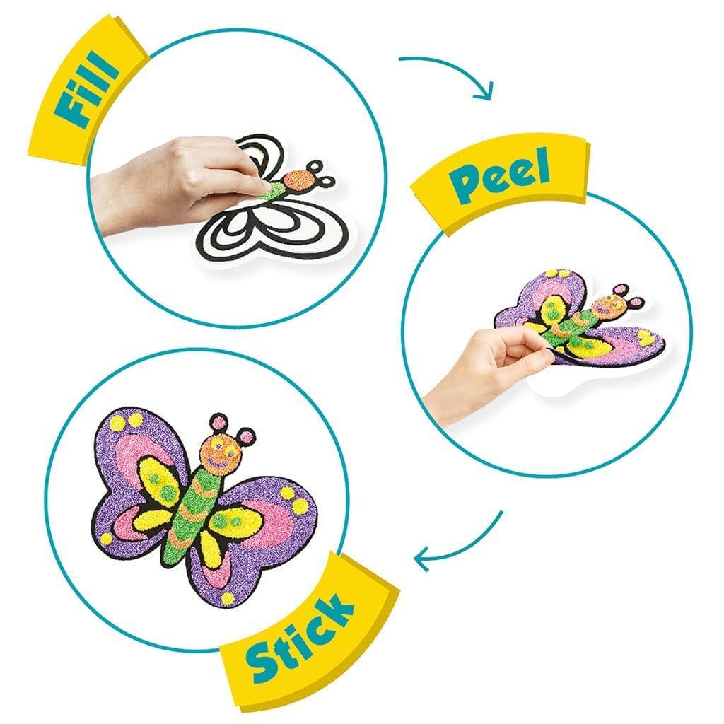 Imagimake Clay Stickers Butterfly - Naivri