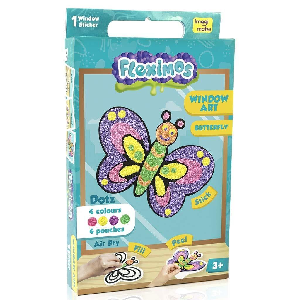 Imagimake Clay Stickers Butterfly - Naivri