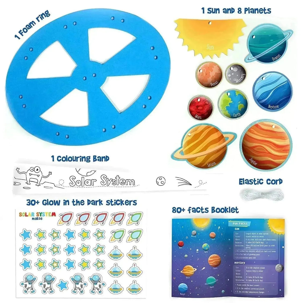 Imagimake Mapology Solar System Mobile - Naivri