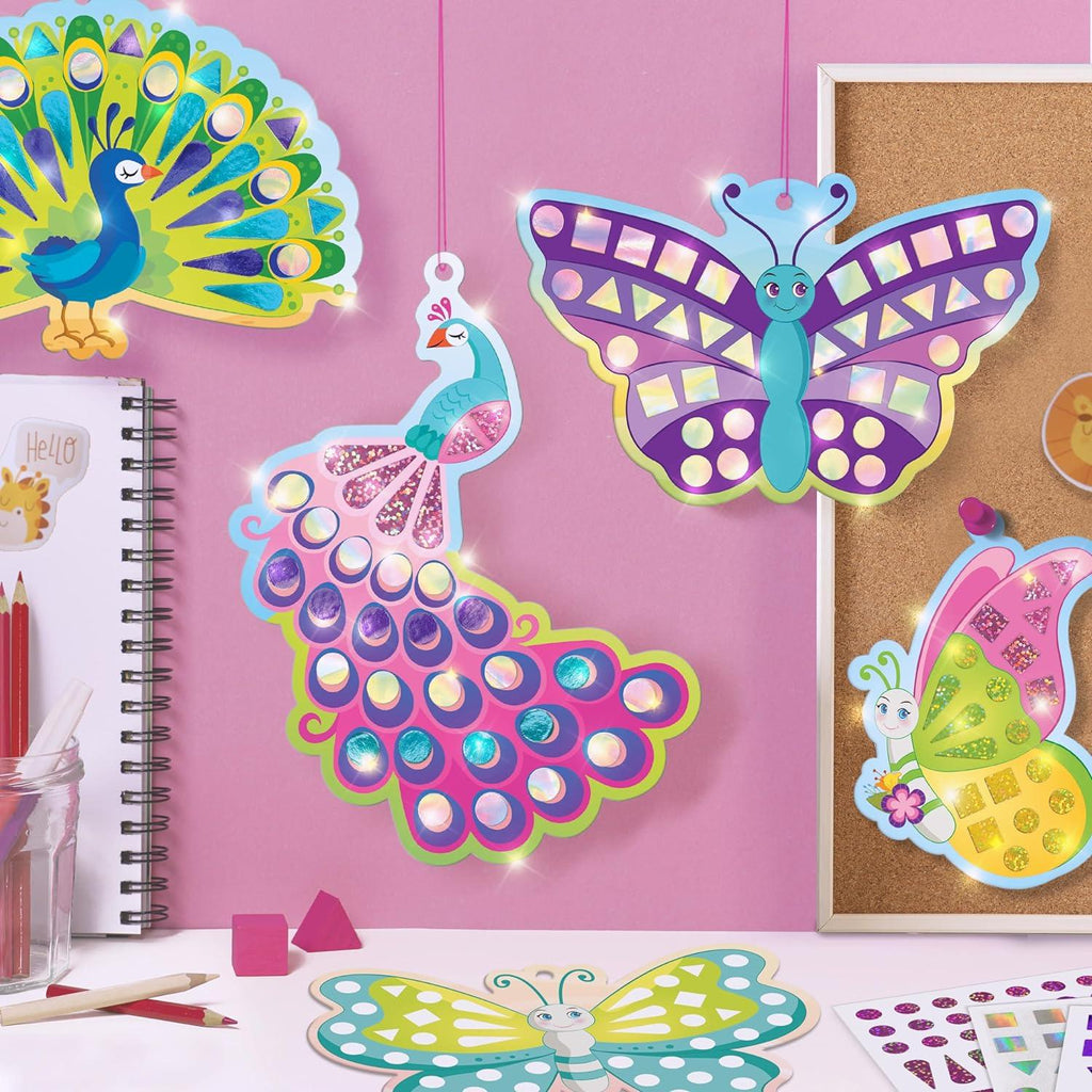 Imagimake Mirror Mosaic Butterfly & Peacock - Naivri