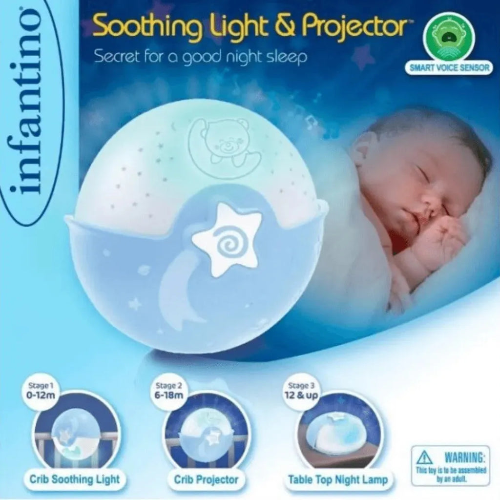 Infantino Soothing Light & Projector Blue - Naivri