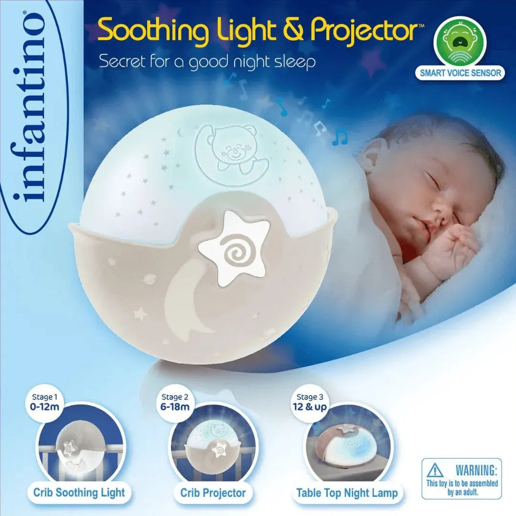 Infantino Soothing Light & Projector White - Naivri
