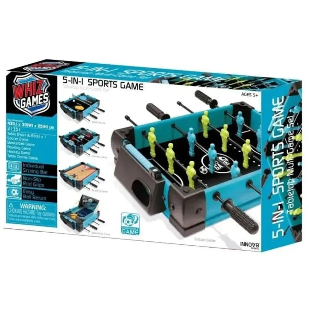 Innov8 5-in-1 Sports Game 21351 – Multi-Game Table for Kids (5 Years+) - Naivri