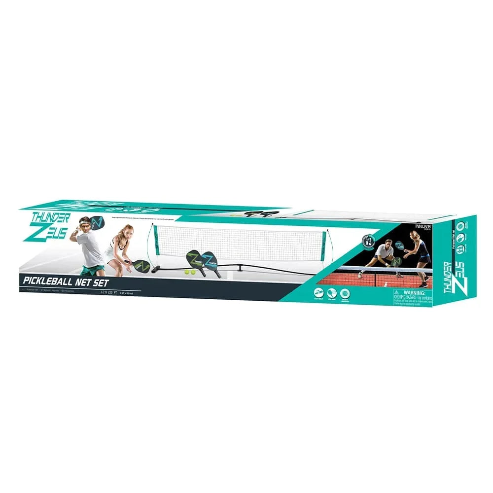 Innov8 Pickleball Net Set for Kids – Complete Outdoor Sports Kit with Paddles, Balls & Net (Ages 5+) - Naivri