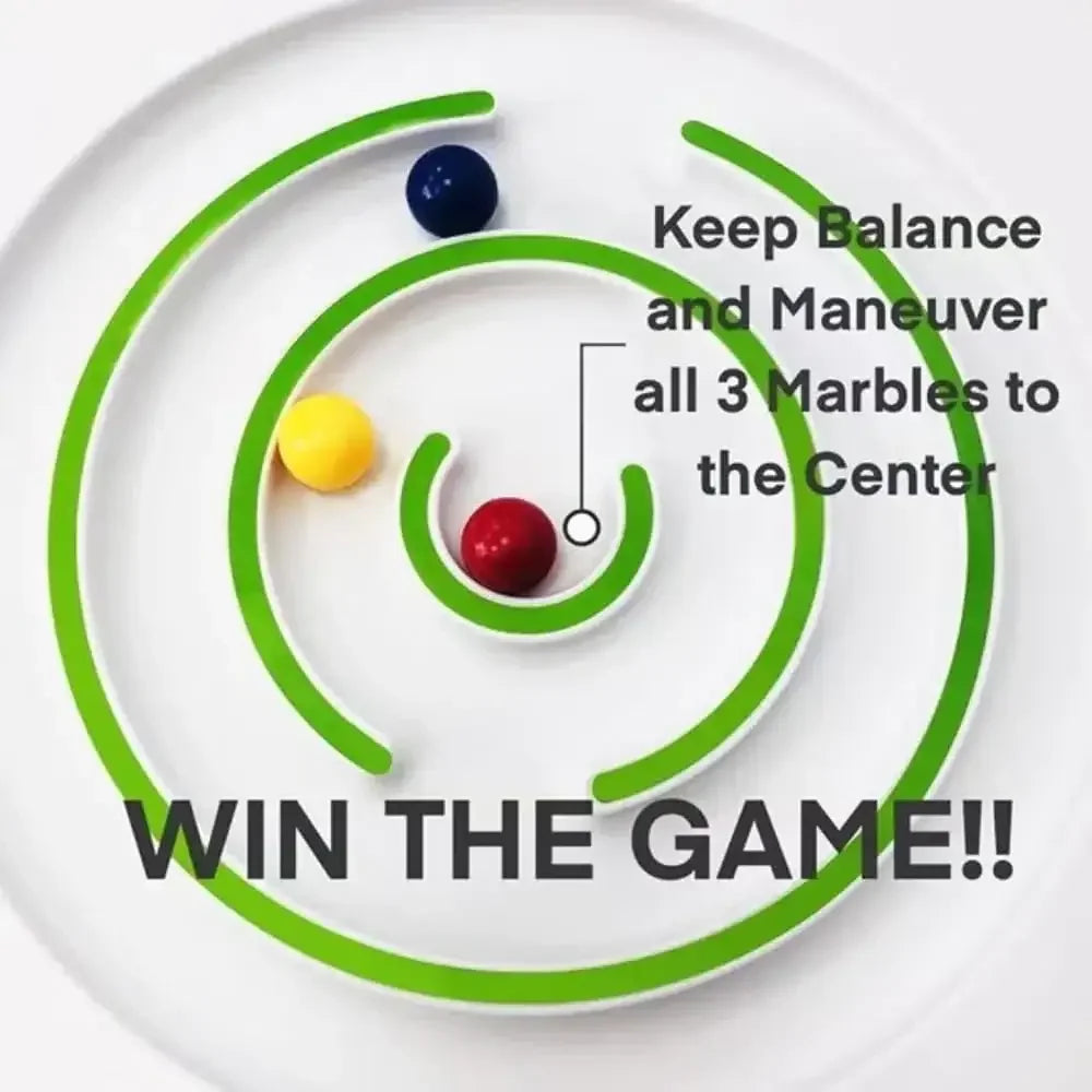 Innov8 Sports Active Balance Maze Board – 3-Ball Coordination Trainer for Ages 5+ - Naivri