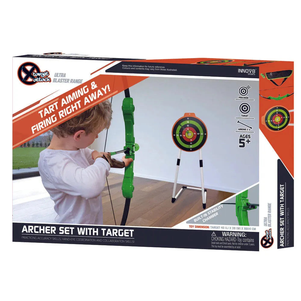 Innov8 Sports Archer Set with Target Stand 1D401 - Naivri