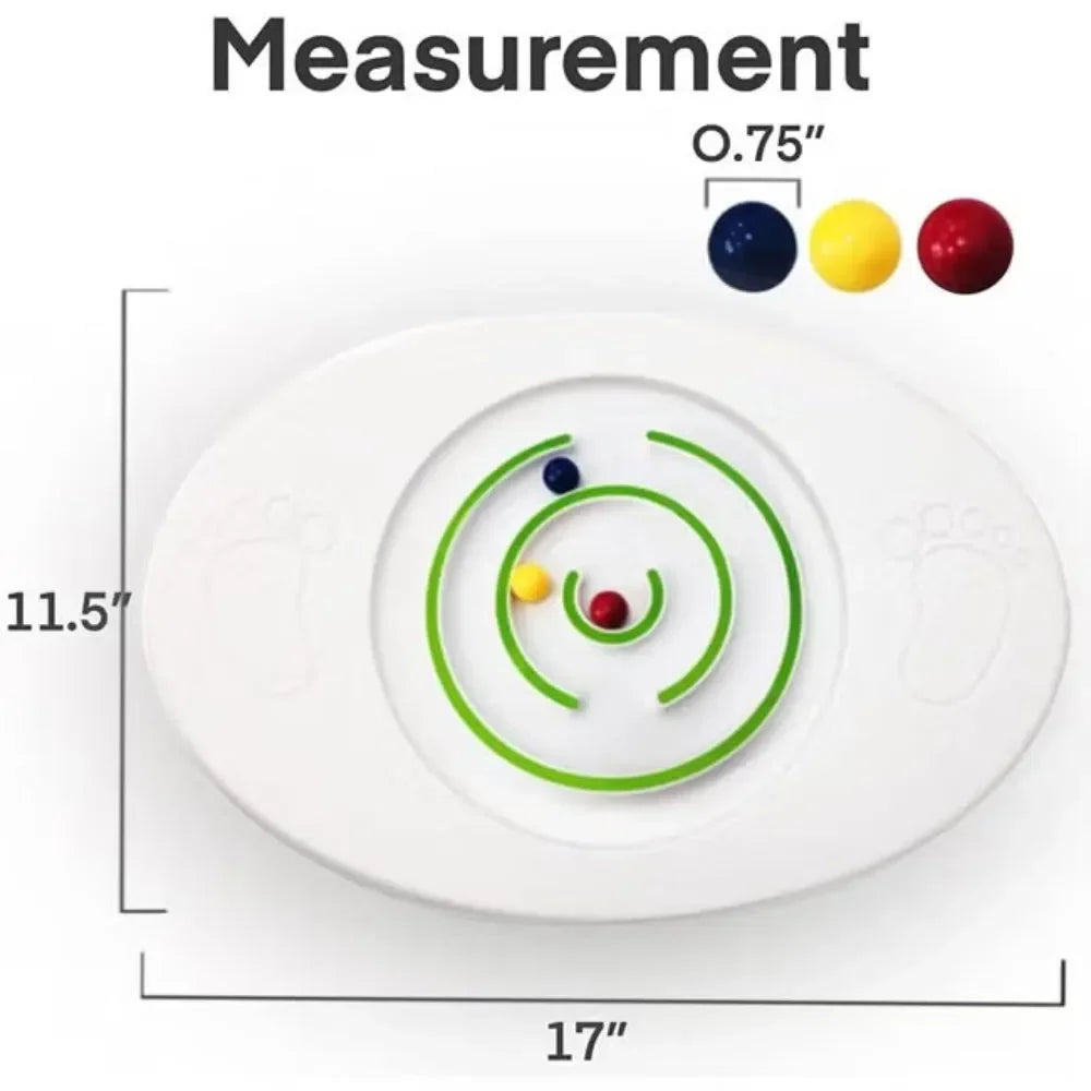Innov8 Sports Balance Board 63800 – Interactive Maze Game for Kids and Adults | Improves Balance, Focus & Coordination - Naivri