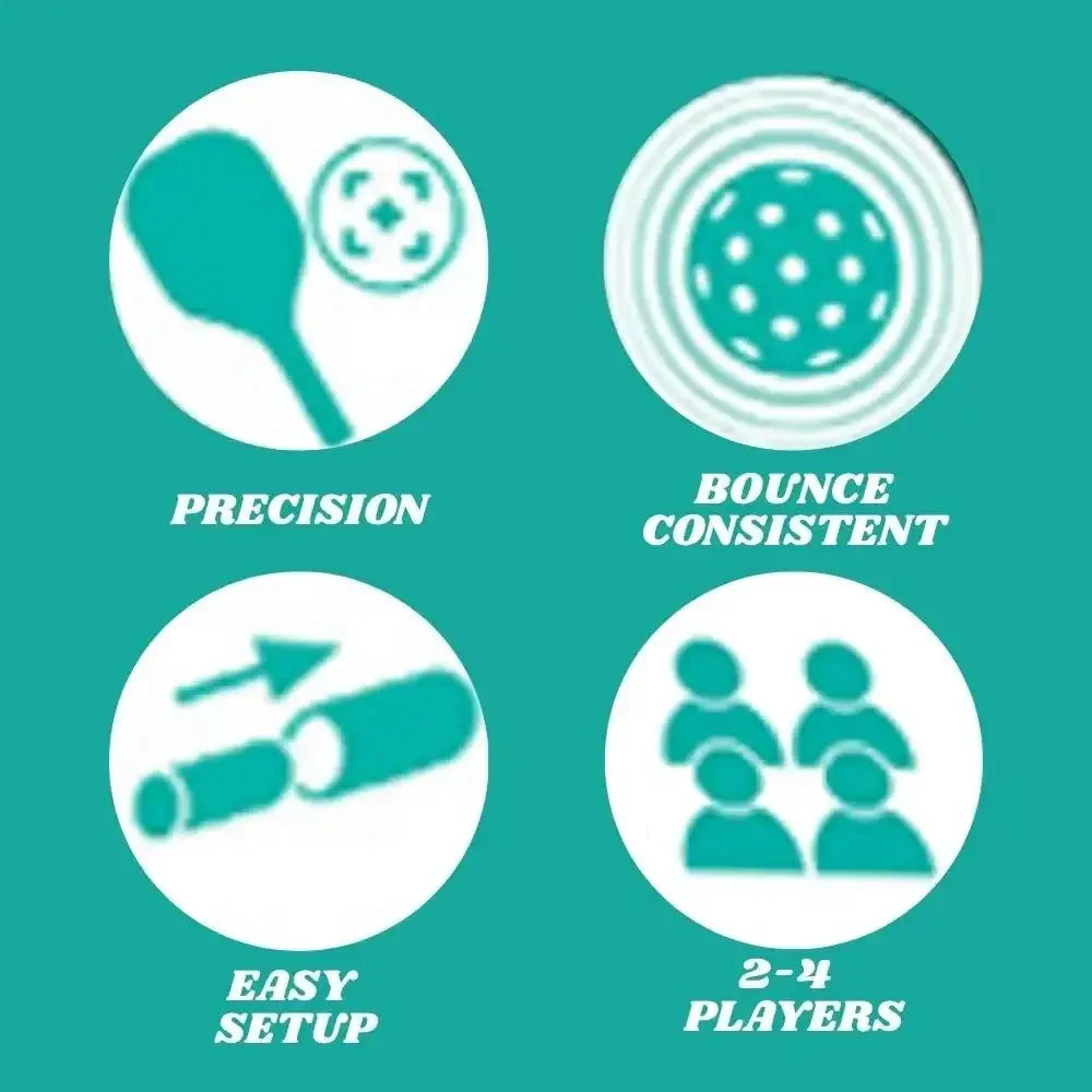 Innov8 Sports Complete Pickleball Net Set – Outdoor Fun Kit for Ages 5+ - Naivri