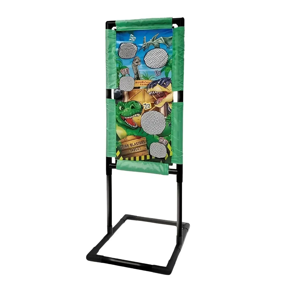 Innov8 Sports Dino Blaster Target Game Set – Dual Air Guns & 24 Foam Balls for Kids 5+ - Naivri