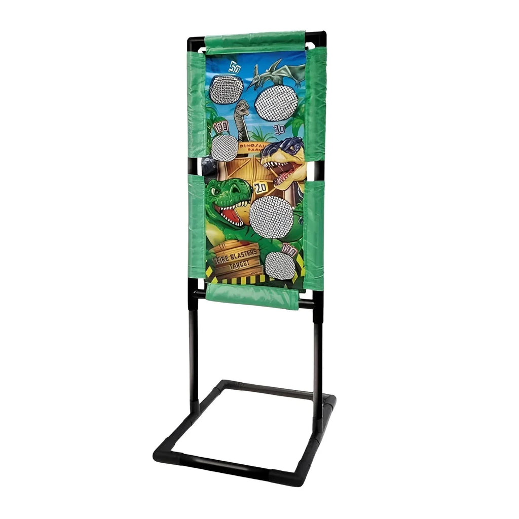 Innov8 Sports Dino Blaster Target Game Set – Dual Air Guns & 24 Foam Balls for Kids 5+ - Naivri