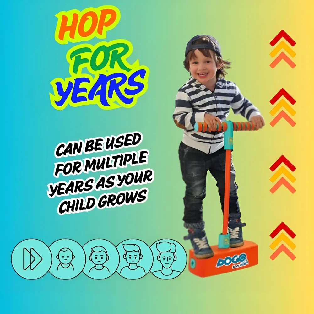 Innov8 Sports Foam Pogo Jumper – Safe Active Play Toy for Ages 5+ - Naivri