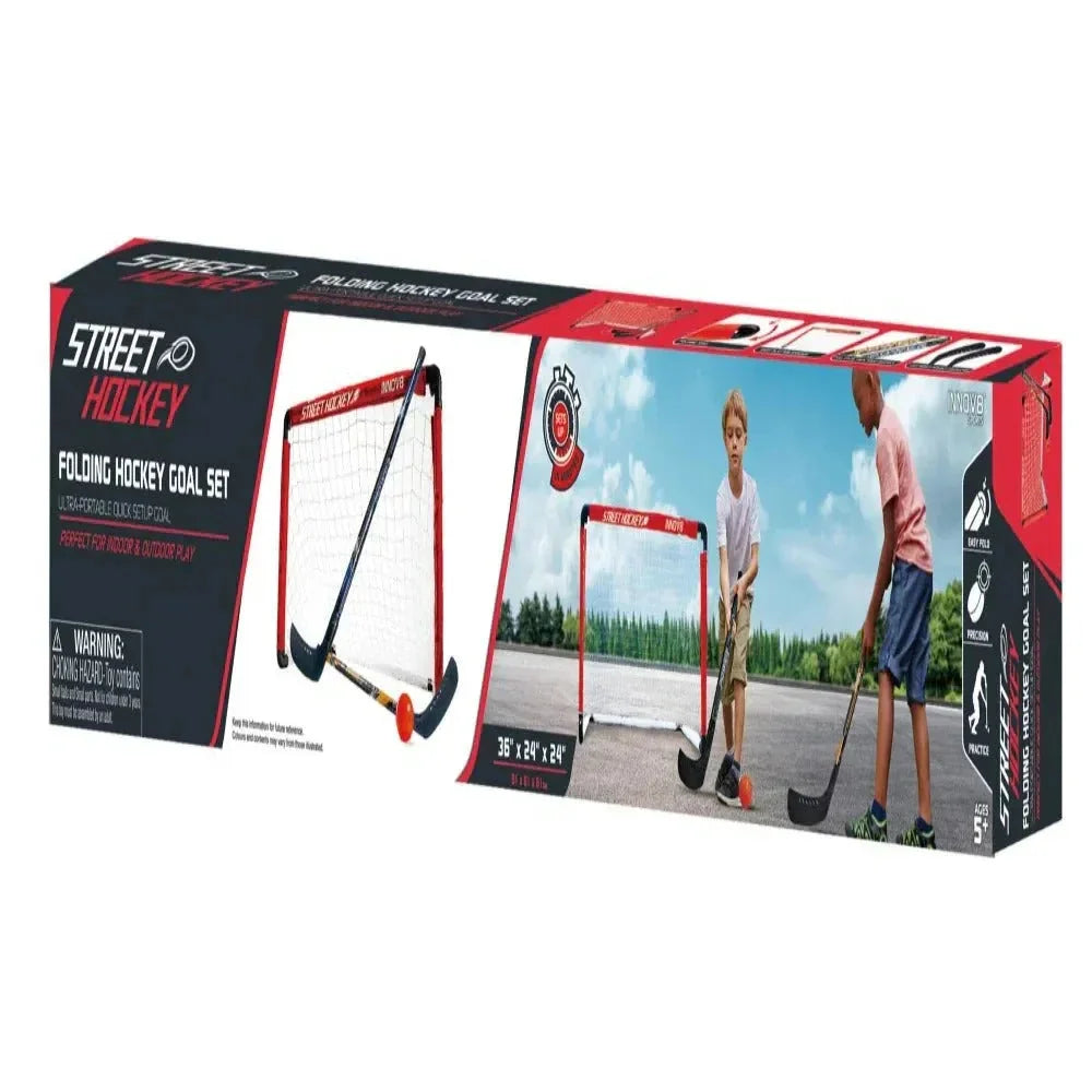 Innov8 Sports Folding Hockey Goal Set (65510) – Compact, Durable, and Ready for Action - Naivri