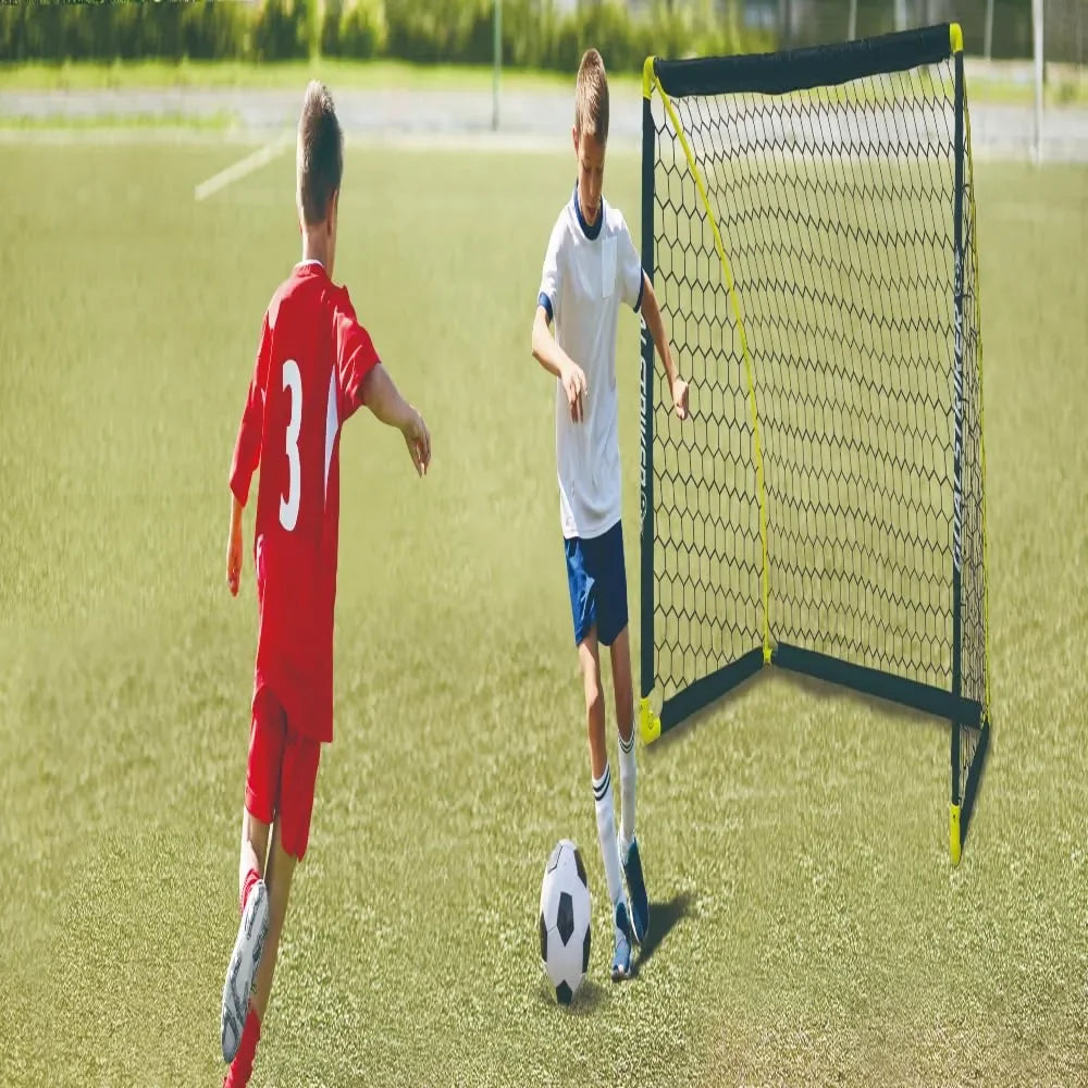 Innov8 Sports Folding Soccer Goal Set Single 65907 – Portable Professional-Grade Soccer Goal for Training and Play - Naivri
