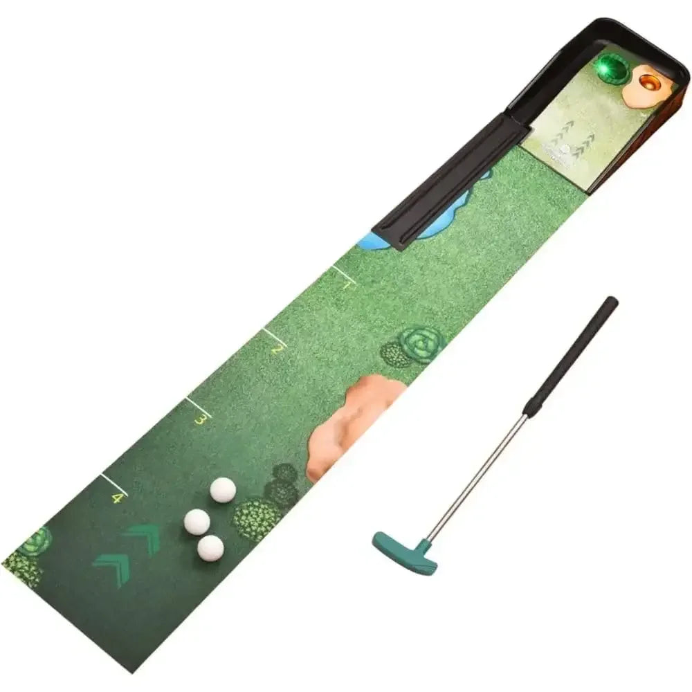 Innov8 Sports Interactive Golf Putting Set – LED Target & Adjustable Putter for Kids 5+ - Naivri