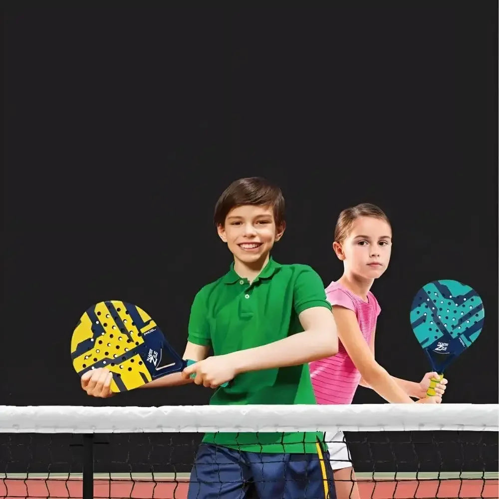 Innov8 Sports Junior Padel Play Set – Complete Net, Rackets & Balls Kit for Ages 5+ - Naivri