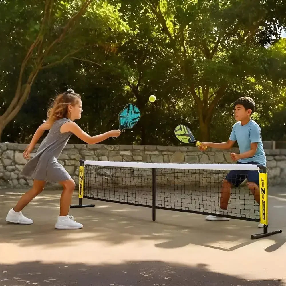 Innov8 Sports Junior Padel Play Set – Complete Net, Rackets & Balls Kit for Ages 5+ - Naivri