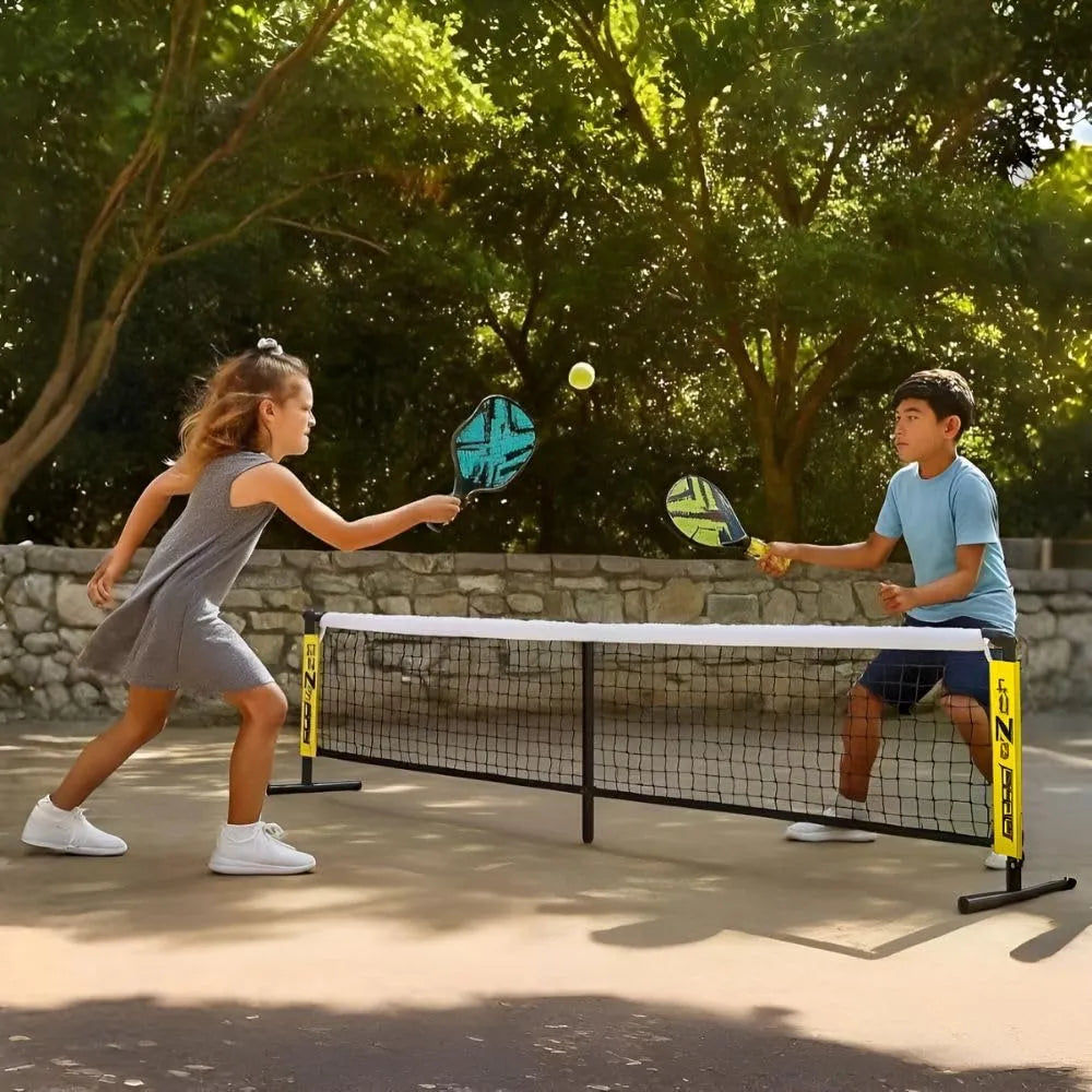 Innov8 Sports Junior Padel Play Set – Complete Net, Rackets & Balls Kit for Ages 5+ - Naivri