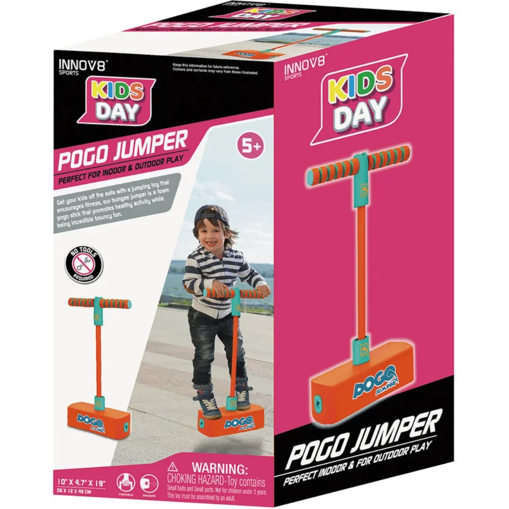Innov8 Sports Pogo Jumper 64195 – Foam Bungee Jumper for Kids Age 5+ | Indoor & Outdoor Play - Naivri