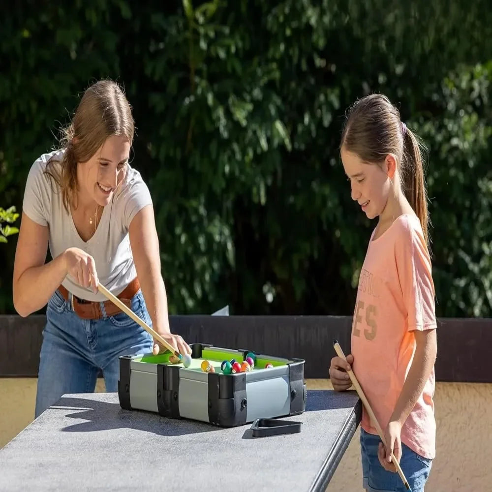 Innov8 Sports Pool Game 96220 – Compact Indoor Pool Table Set for Kids - Naivri