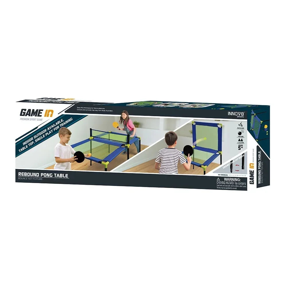 Innov8 Sports Rebound Pong Table 65624 – Indoor & Outdoor Bounce Table Game for Kids & Adults - Naivri