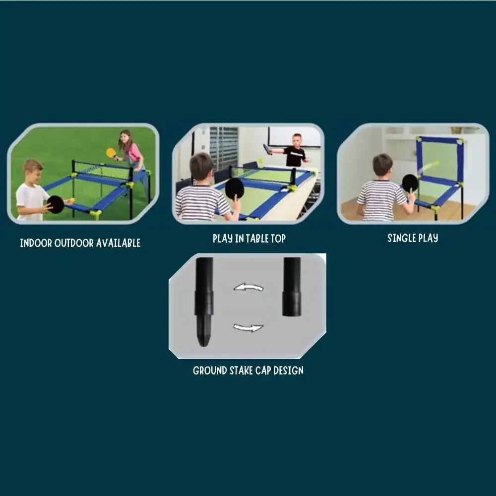 Innov8 Sports Rebound Training Pong Game Set – Indoor/Outdoor Play for Ages 5+ - Naivri