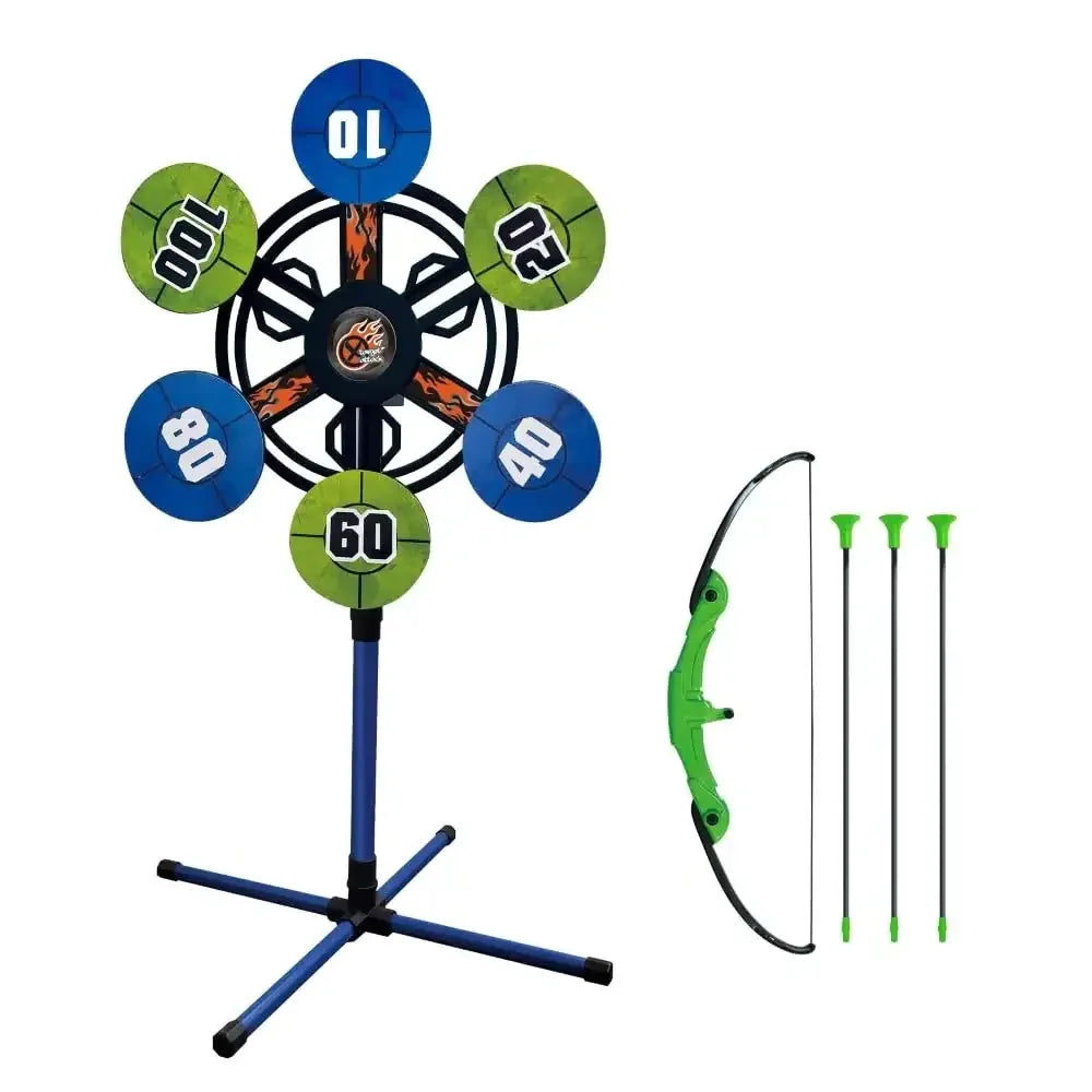 Innov8 Sports Spinning Archery Challenge Set – Interactive Target Practice for Ages 5+ - Naivri
