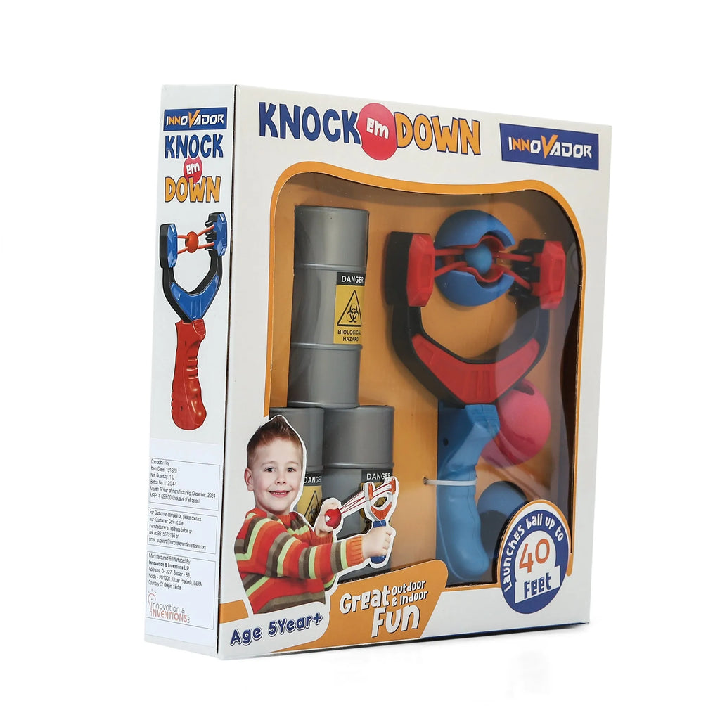 Innovador Knock Em Down Slingshot - Naivri