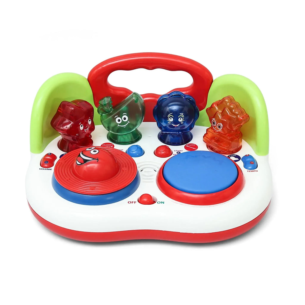 Innovador Musical Activity Center – Interactive Musical Toy for Toddlers 1+ | Piano, Drum, Trumpet, Flute Sounds | Early Learning Toy for Creativity, Rhythm & Sensory Development - Naivri