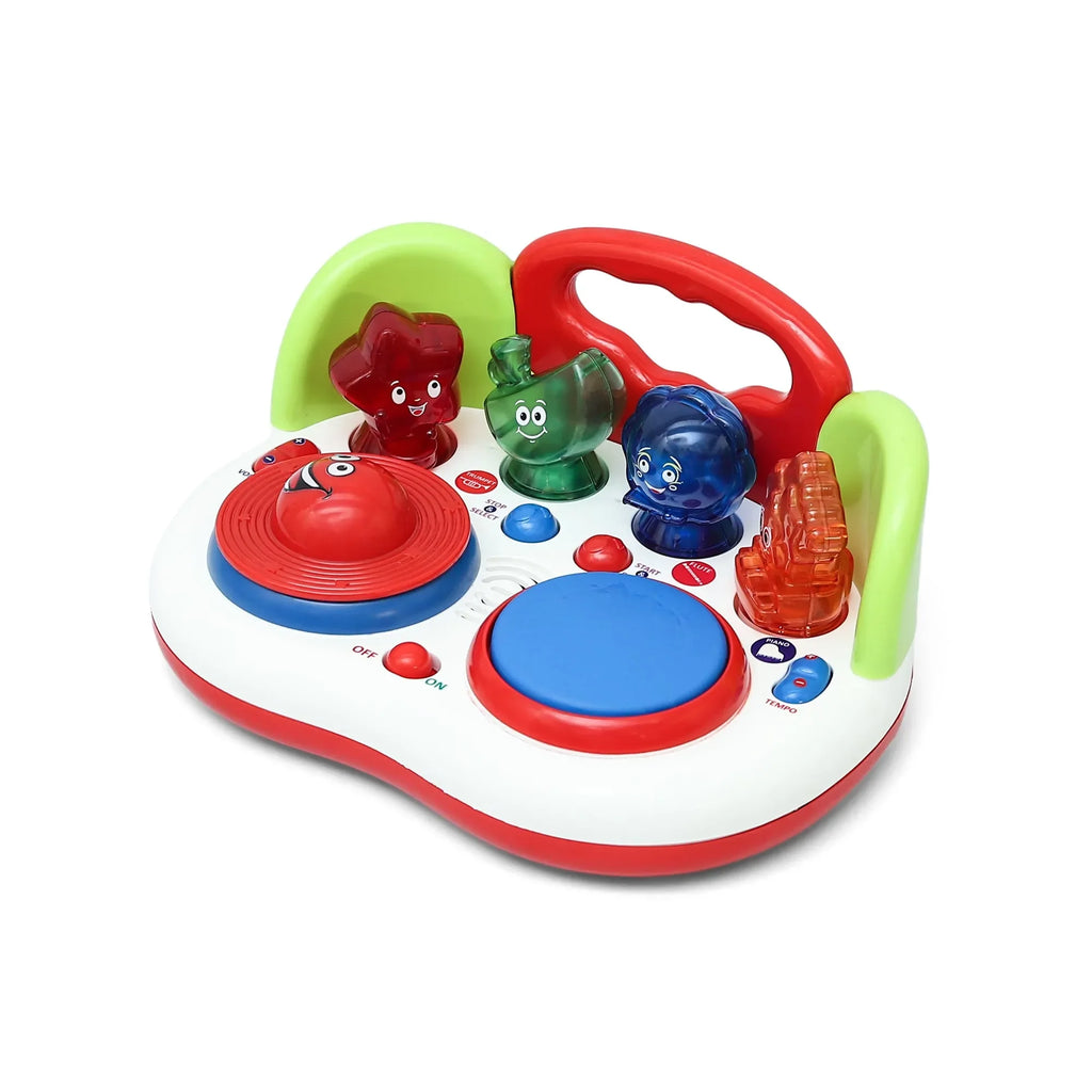 Innovador Musical Activity Center – Interactive Musical Toy for Toddlers 1+ | Piano, Drum, Trumpet, Flute Sounds | Early Learning Toy for Creativity, Rhythm & Sensory Development - Naivri