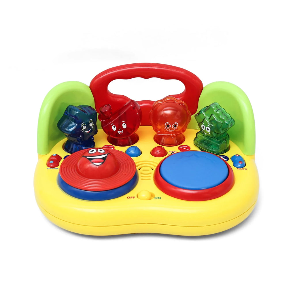 Innovador Musical Activity Center – Interactive Musical Toy for Toddlers 1+ | Piano, Drum, Trumpet, Flute Sounds | Early Learning Toy for Creativity, Rhythm & Sensory Development - Naivri