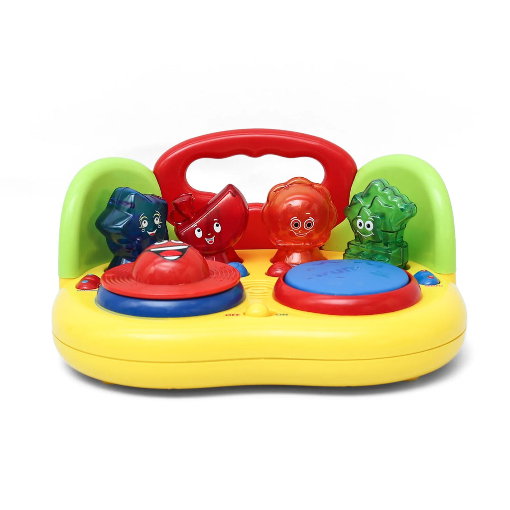 Innovador Musical Activity Center – Interactive Musical Toy for Toddlers 1+ | Piano, Drum, Trumpet, Flute Sounds | Early Learning Toy for Creativity, Rhythm & Sensory Development - Naivri