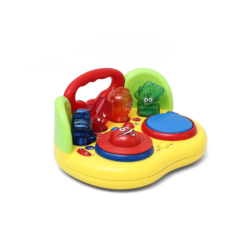 Innovador Musical Activity Center – Interactive Musical Toy for Toddlers 1+ | Piano, Drum, Trumpet, Flute Sounds | Early Learning Toy for Creativity, Rhythm & Sensory Development - Naivri