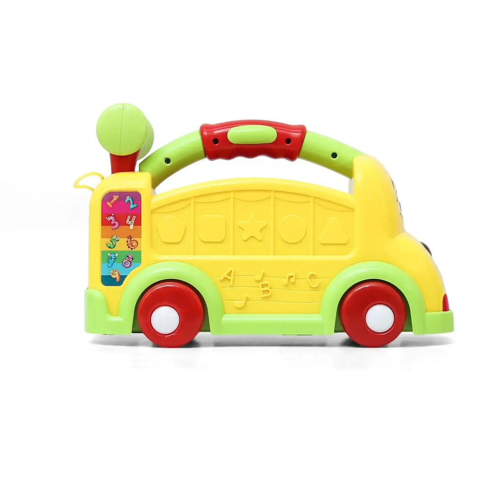 Innovador Musical Bus | Interactive Learning Toy for Toddlers with Pop-Up Animals, Music & Hammer Play | Age 1+ - Naivri