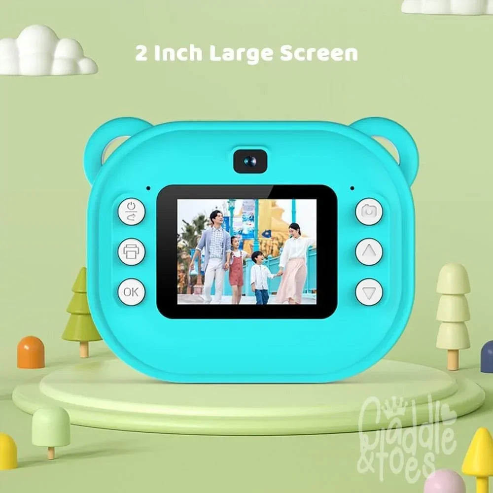 Instant Print Camera for Kids, Full HD 1080P - Naivri
