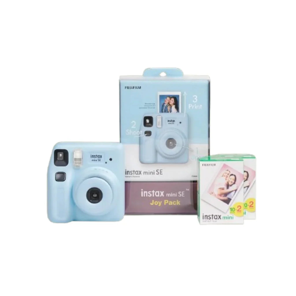 Instax Mini SE Blue Joy Pack Instant Camera - Naivri