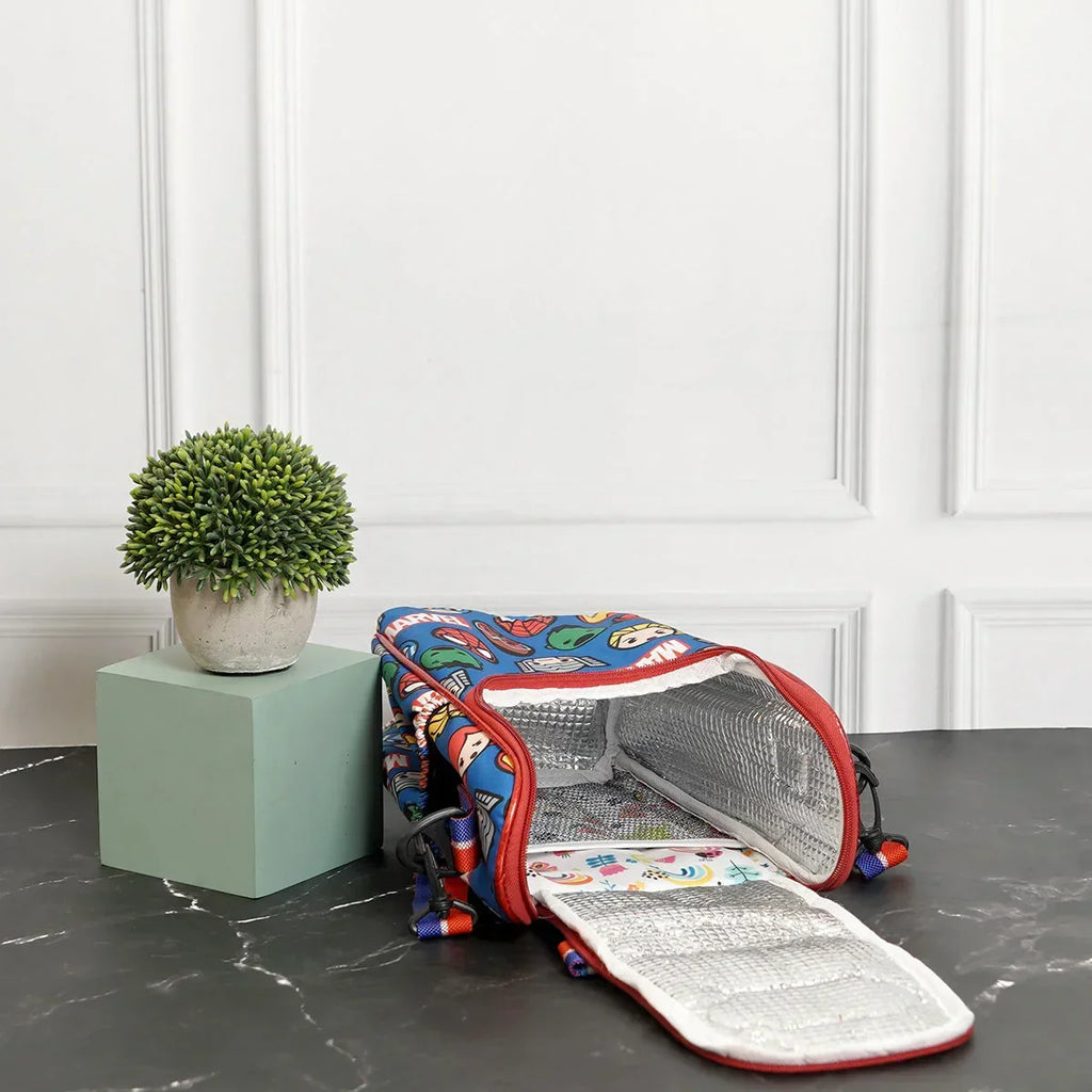 Insulated Lunch Box Bag- Super Hero Marvel - Naivri