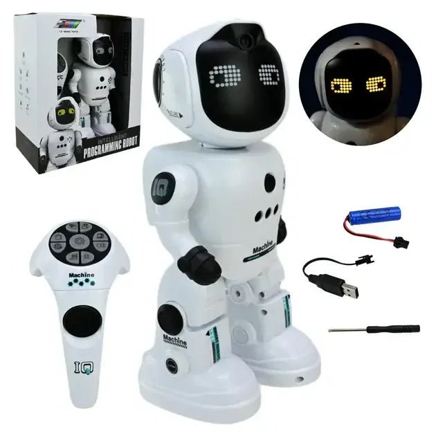 Interactive K46 Programmable Robot – Touch & Voice Controlled Toy for Kids 5+ - Naivri