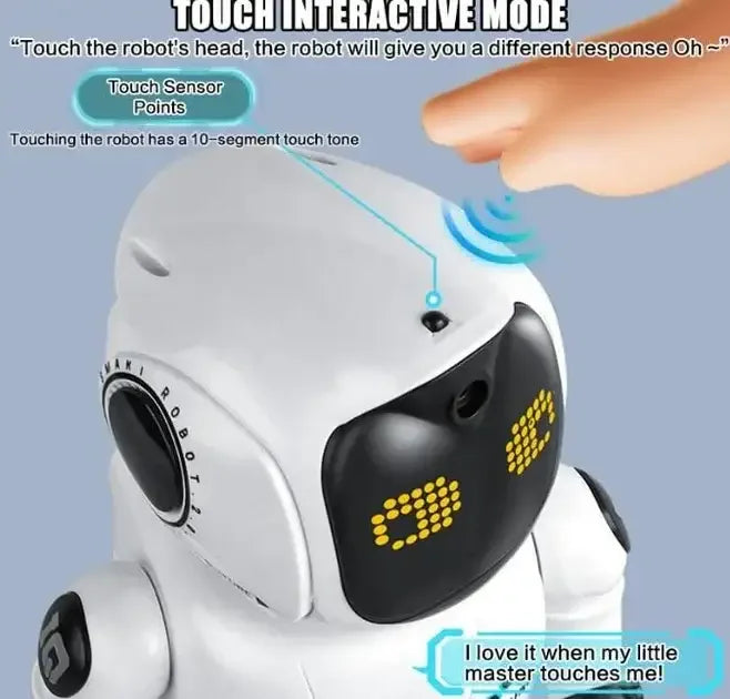 Interactive K46 Programmable Robot – Touch & Voice Controlled Toy for Kids 5+ - Naivri