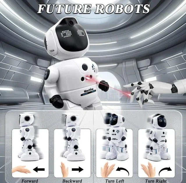 Interactive K46 Programmable Robot – Touch & Voice Controlled Toy for Kids 5+ - Naivri