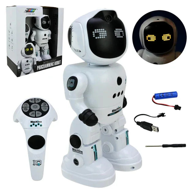 Interactive K46 Programmable Robot – Touch & Voice Controlled Toy for Kids 5+ - Naivri