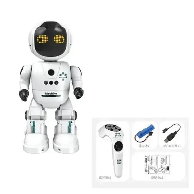 Interactive K46 Programmable Robot – Touch & Voice Controlled Toy for Kids 5+ - Naivri