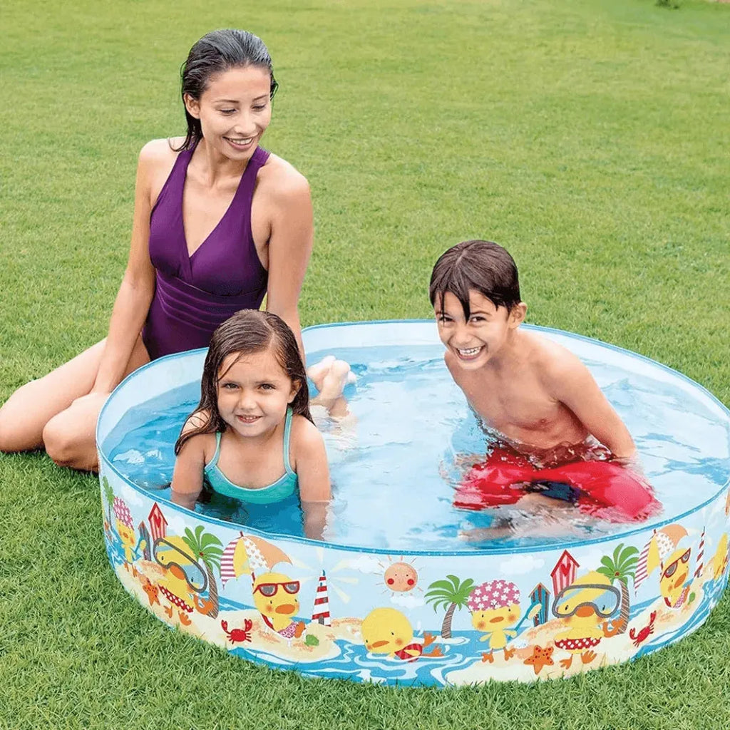 Intex Non Inflatable Swimming Pool 48X10 Inch | 58477 - Naivri