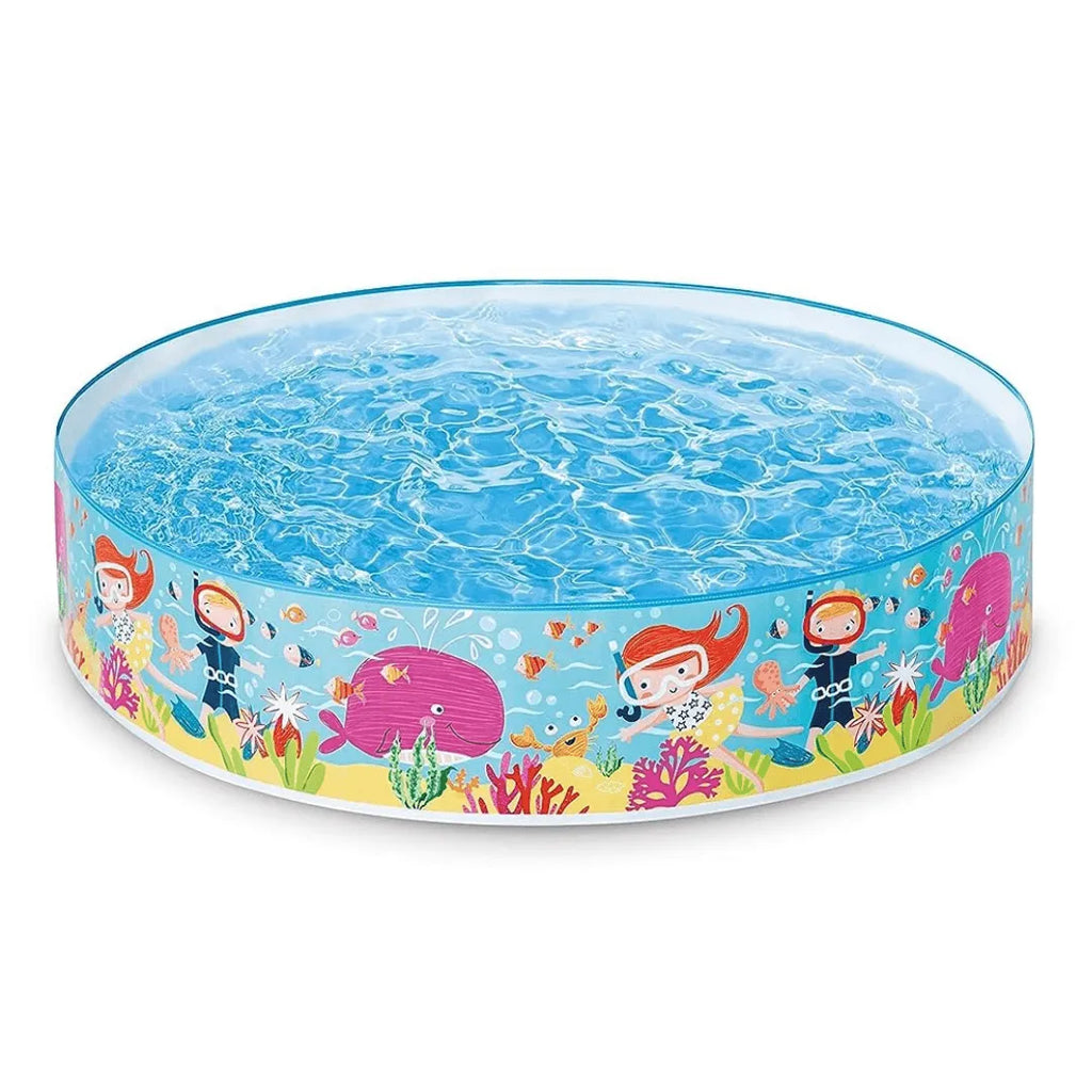 Intex Non Inflatable Swimming Pool 48X10 Inch | 58477 - Naivri